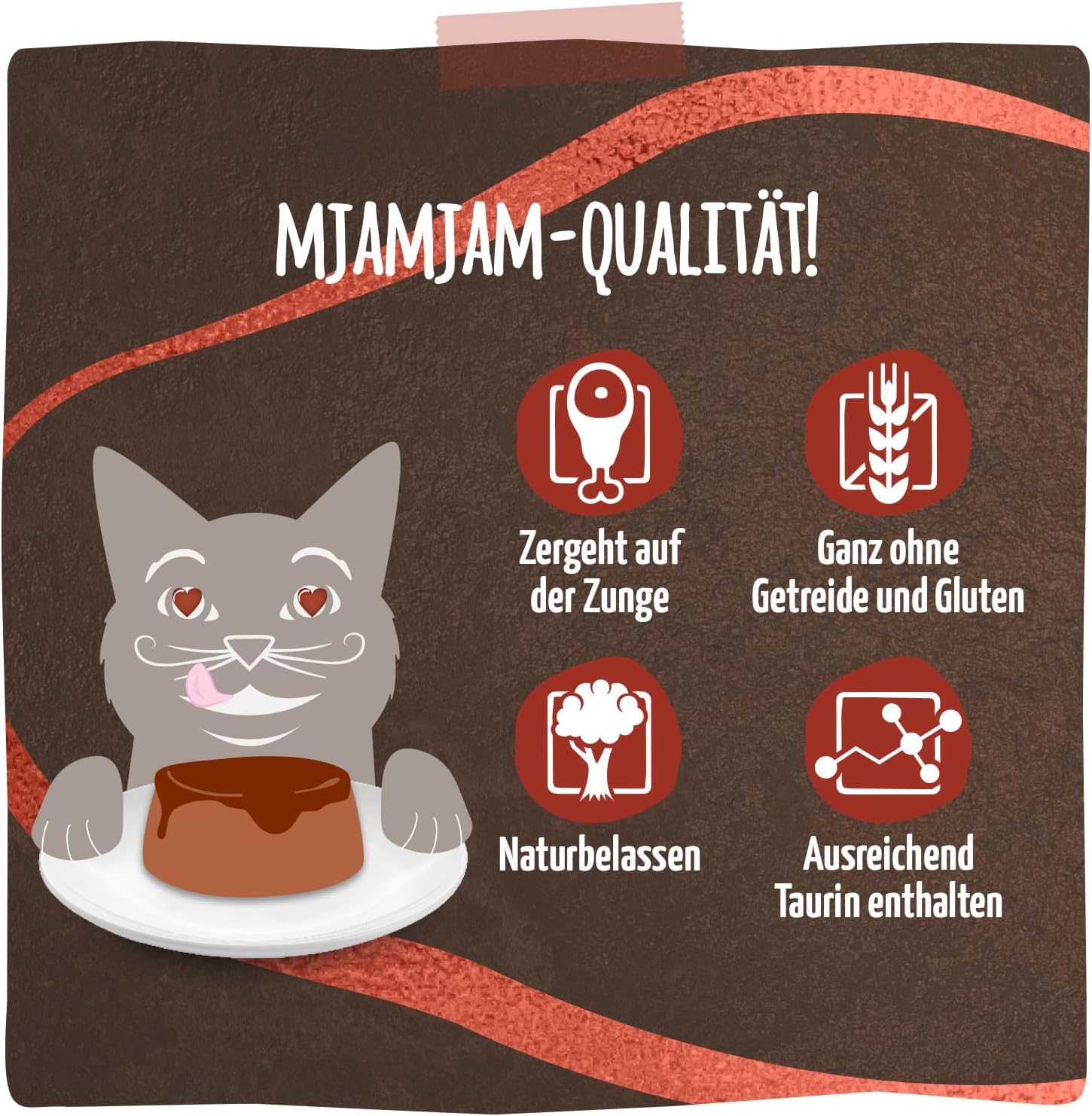 Thumbnail 3 de MjAMjAM Premium Nassfutter Katzen Panna Gatto
