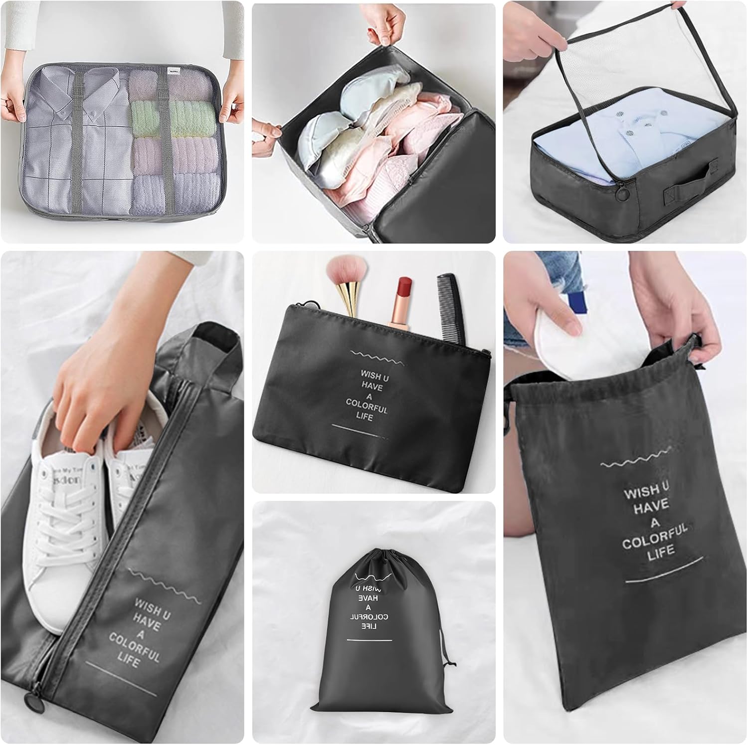 Thumbnail 3 de TXBOBECO Koffer Organizer Set 10-teilig