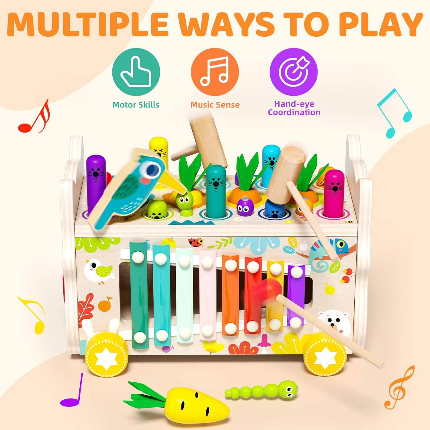 Thumbnail 4 de edutree 8 in 1 Wooden Montessori Toys