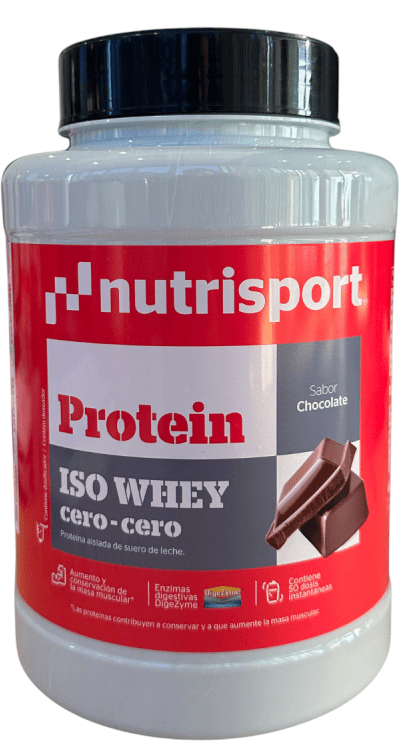 Nutrisport Iso Whey Cero Cero proteína 900 gr