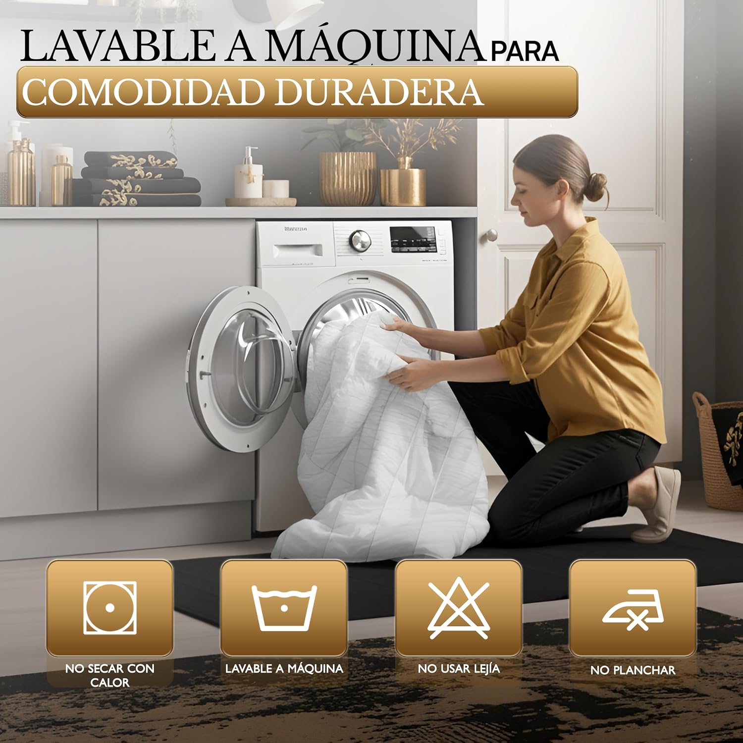 Thumbnail 6 de Utopia Bedding Protector acolchado 150x200 cm