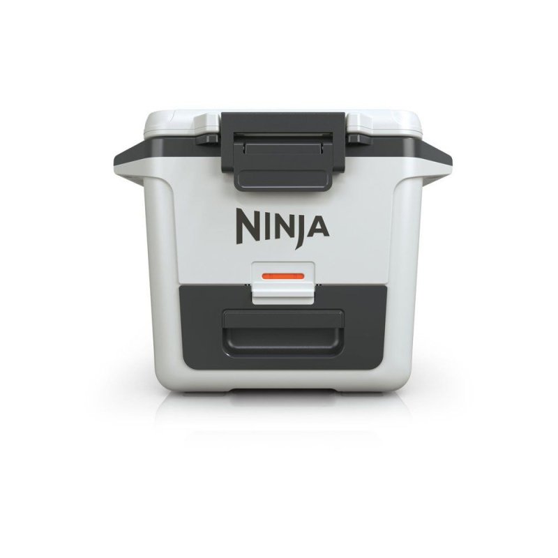 Detalle de Ninja Frostvault Enfriador Rígido Roll Cooler 30qt/28l Blanco Shark FB131EUWH: frío fiable sin electricidad