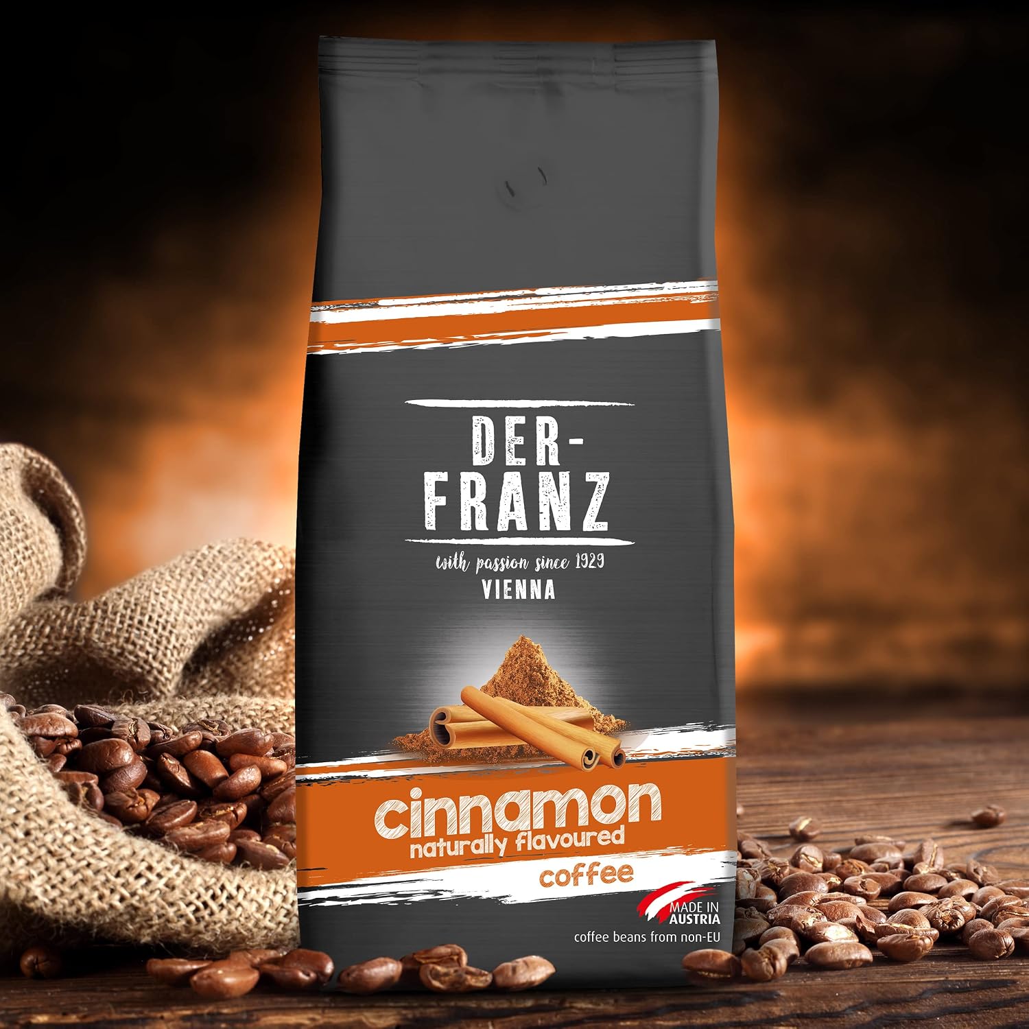 Detalle 2 de Der-Franz Café Aromatizado con Canela 1000 g