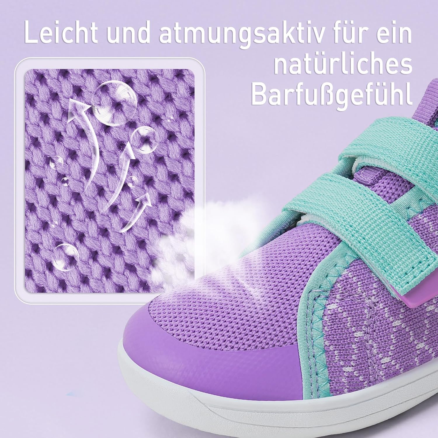 Thumbnail 3 de IceUnicorn Kinder Barfußschuhe mit breiter Zehenbox – flexible Hausschuhe & Walking-Schuhe für Jungen und Mädchen