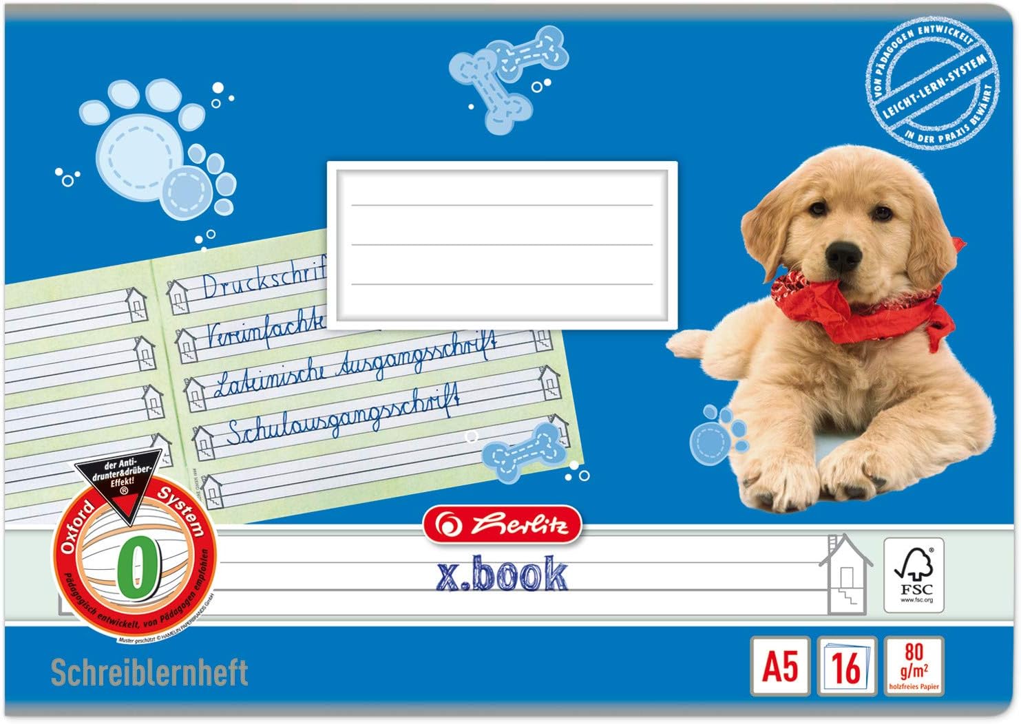 Thumbnail 1 de Herlitz Heft A4, 16 Zeilen SL – für das 1. Schuljahr