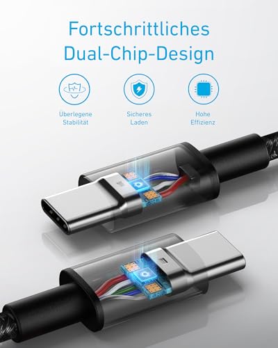 Thumbnail 2 de Anker 100W USB-C auf USB-C Kabel PD 3.0 — 3 m