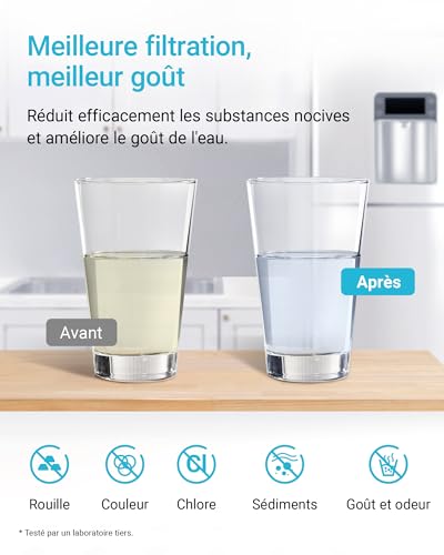 Detalle de AQUA CREST Filtre Frigo Remplacement pour Samsung DA29-00003F – 2 Pack