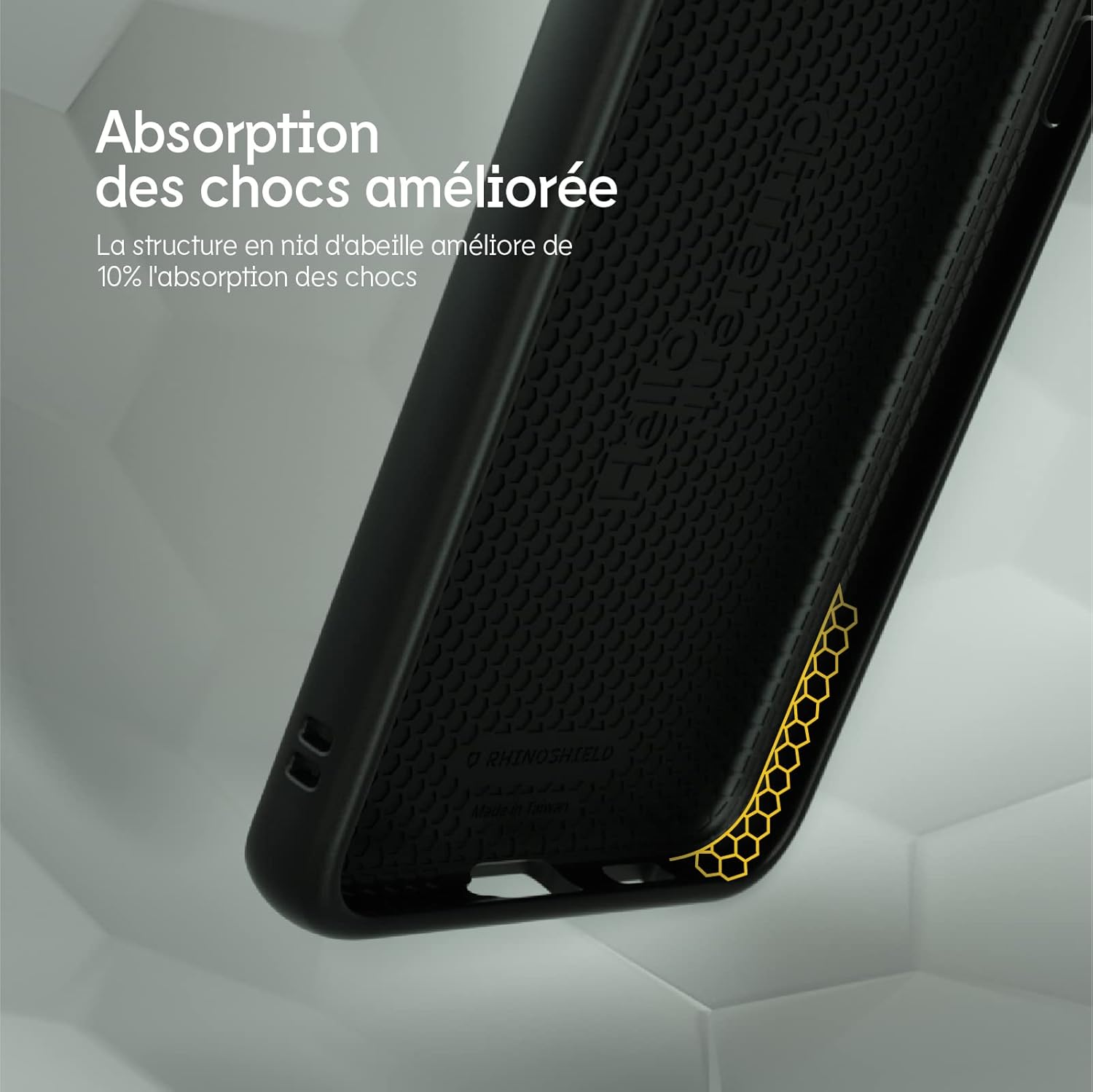 Thumbnail 2 de RhinoShield SolidSuit pour Samsung Galaxy S22 – Coque Fine, Absorption d’Impact et Finition Matte Noire