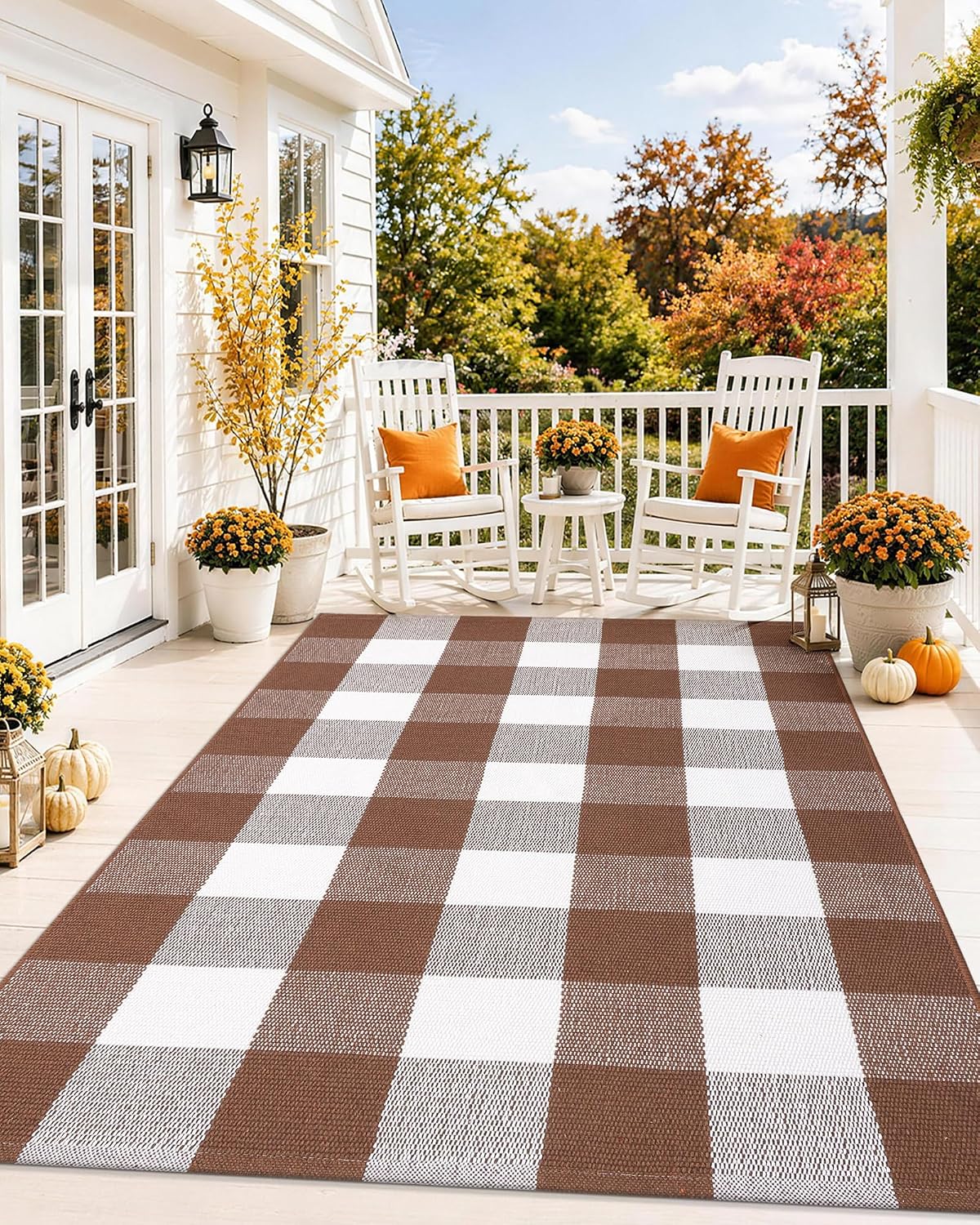 Thumbnail 6 de Grandaily Cotton Rug 4' x 6