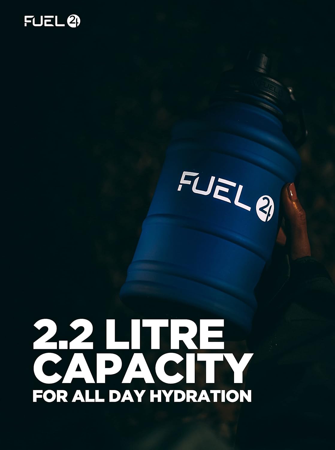 Thumbnail 3 de Fuel24 1.3L/2.2L Water Bottle Metal — Strong, Leakproof Stainless Steel Jug