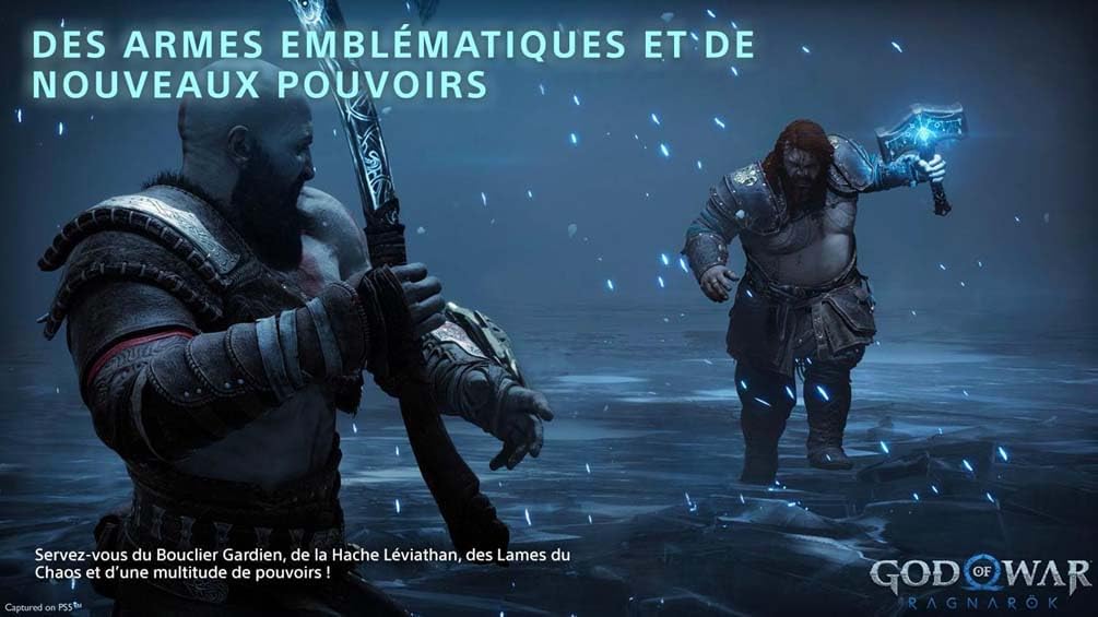 Detalle de God of War Ragnarök sur PS5 (édition Standard) – Version physique CD, 1 joueur, PEGI 18