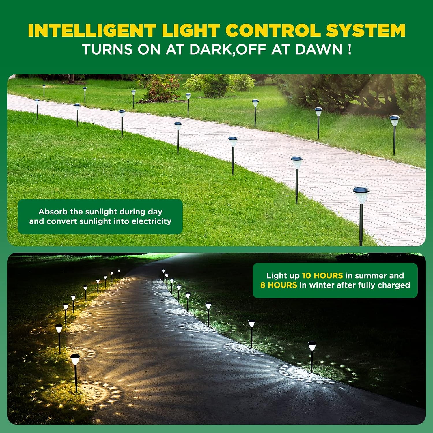Detalle 2 de URAGO Solar Pathway Lights 10-Pack