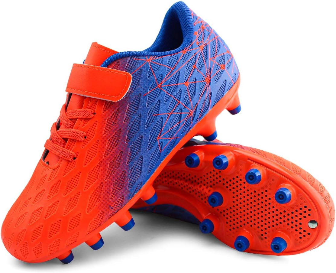 Detalle 2 de Brooman Kids Firm Ground Soccer Cleats: Practical Choice for Young Players