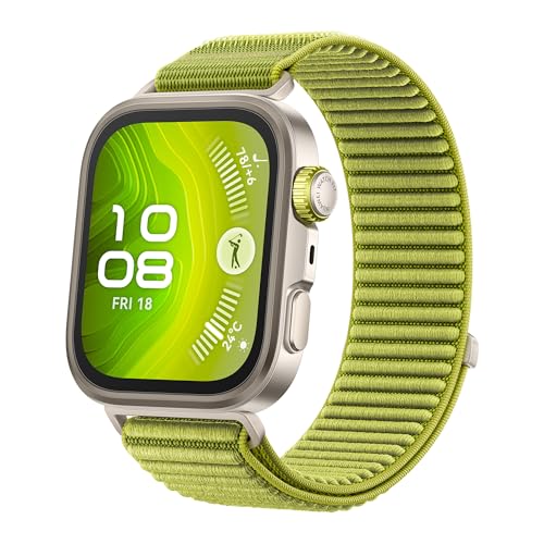 Detalle de HUAWEI Watch FIT 4 Pro Smartwatch, zafiro y titanio, 3.000 nits