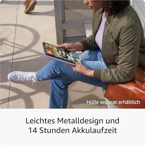 Detalle 2 de Amazon Fire Max 11-Tablet (Neueste Generation) – 11 Zoll, Octa-Core, 4 GB RAM, 128 GB, ohne Werbung, Wi‑Fi 6