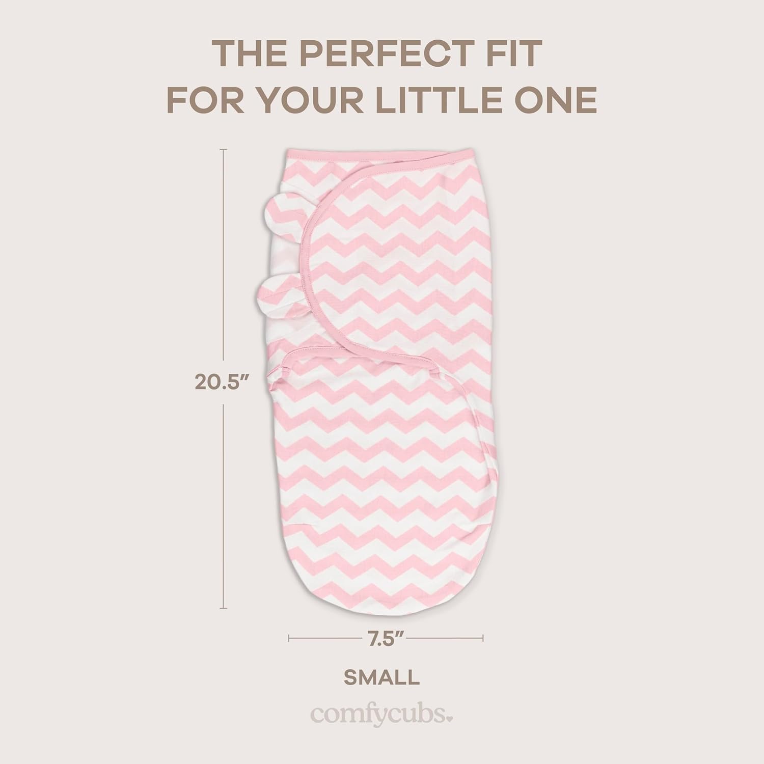 Thumbnail 4 de Comfy Cubs Easy Swaddle Blanket 3 Pack