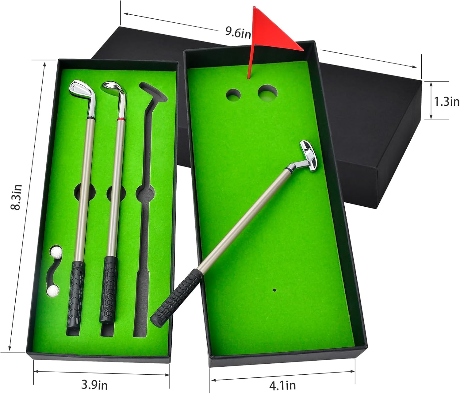 Detalle 2 de Tukeoo Fathers Day Mini Desktop Golf Pen Set – A Quirkily Practical Gift for Dad