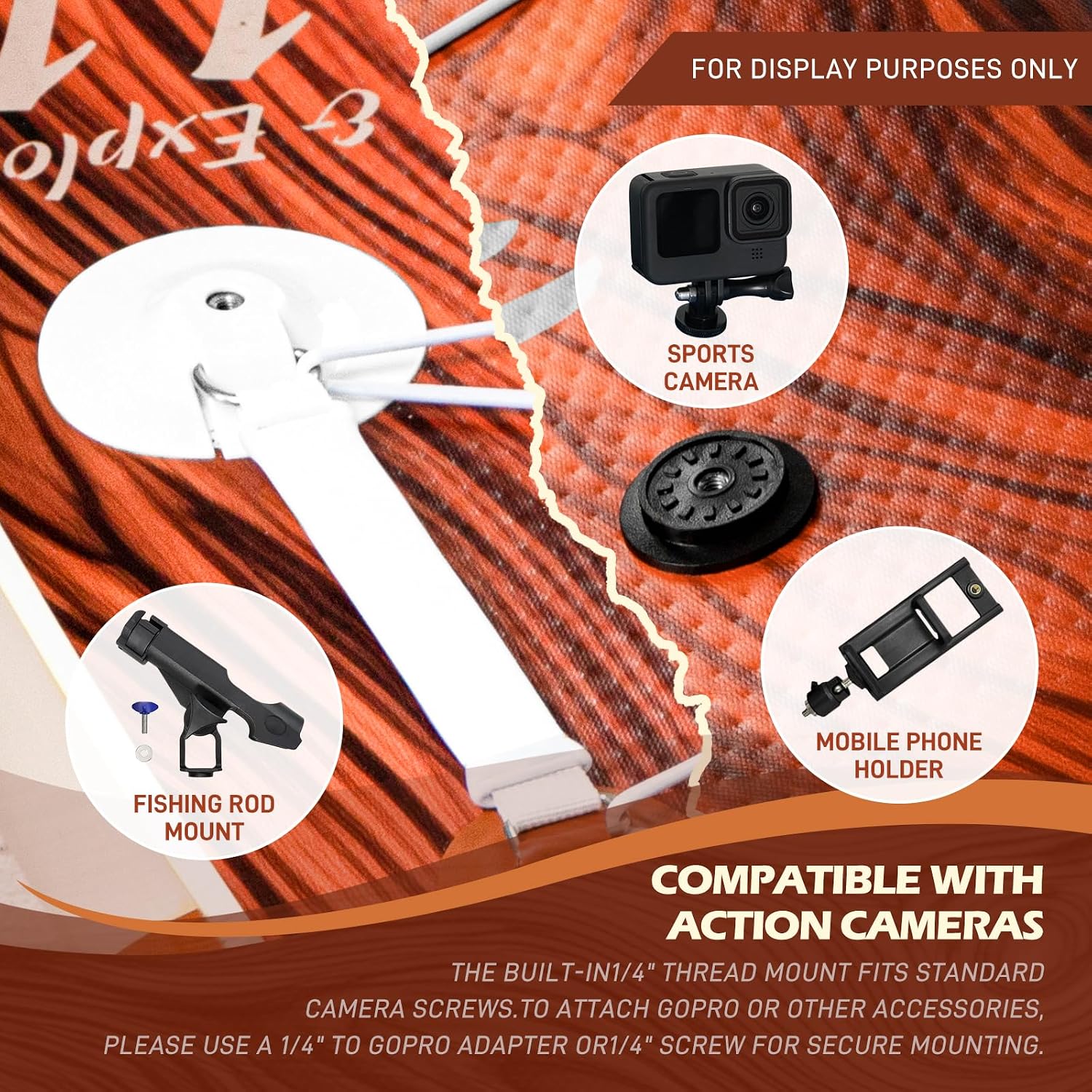 Thumbnail 3 de InnoExpo 11' Inflatable Stand Up Paddle Board with Premium Accessories