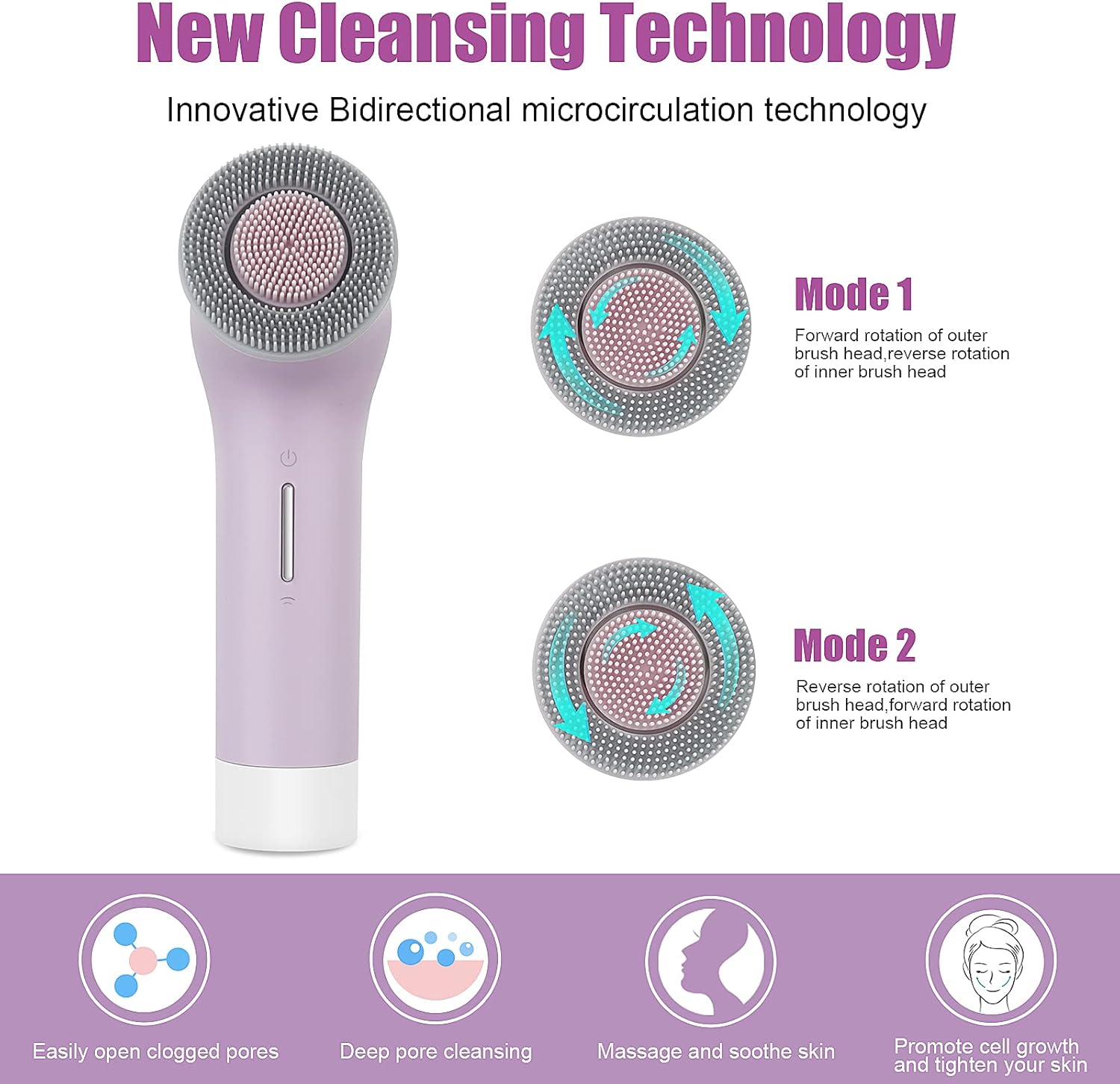 Thumbnail 1 de MYCARBON Cepillo Limpiador facial 360