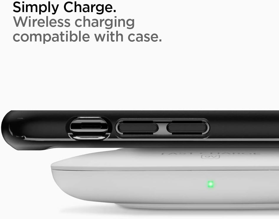Detalle 2 de Spigen Ultra Hybrid pour iPhone X / XS – coque hybride noire