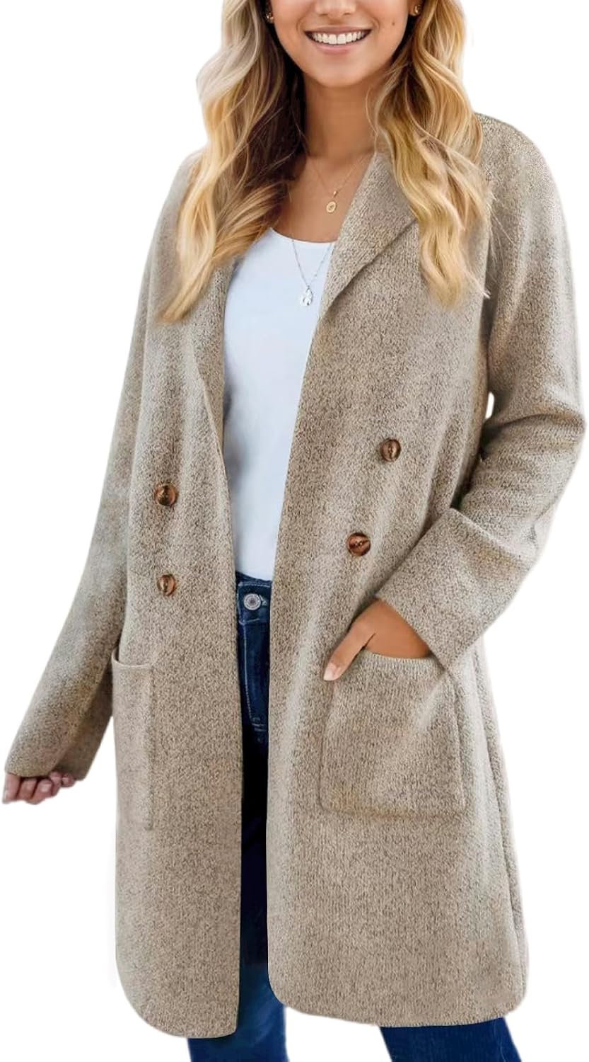 Thumbnail 1 de VIMPUNEC Fall Long Cardigan sweater coatigan