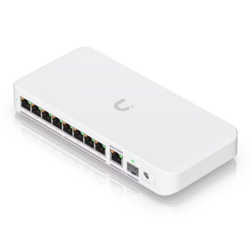 Thumbnail 2 de Ubiquiti USW-FLEX-2.5G-8-POE: Switch gestionado compacto de 8 puertos 2.5G y PoE++