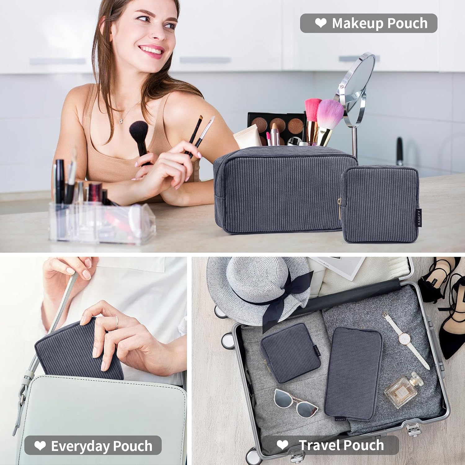 Thumbnail 6 de MAGEFY Kosmetiktasche Kleine Make-up Tasche