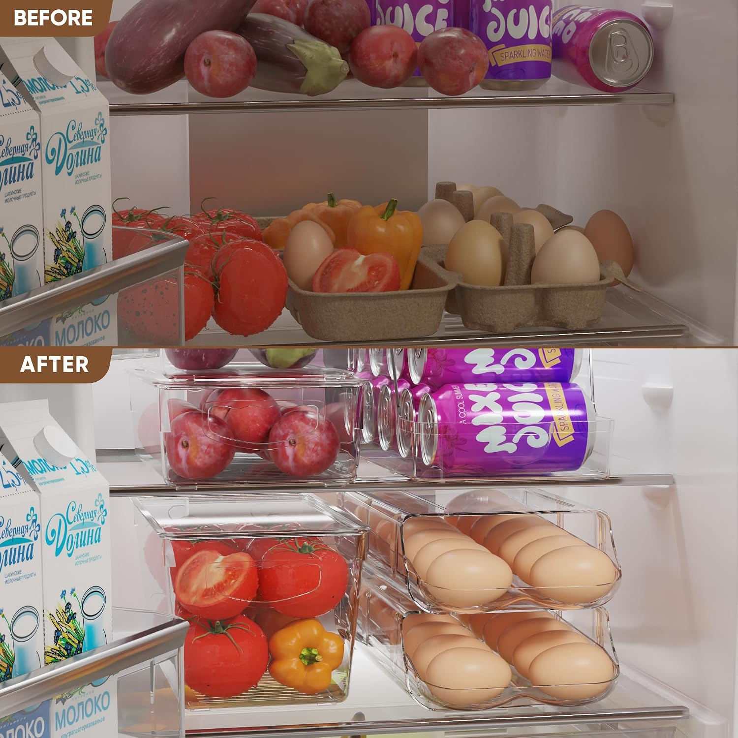 Thumbnail 5 de theaoo Egg Holder for Fridge — 1 Pack