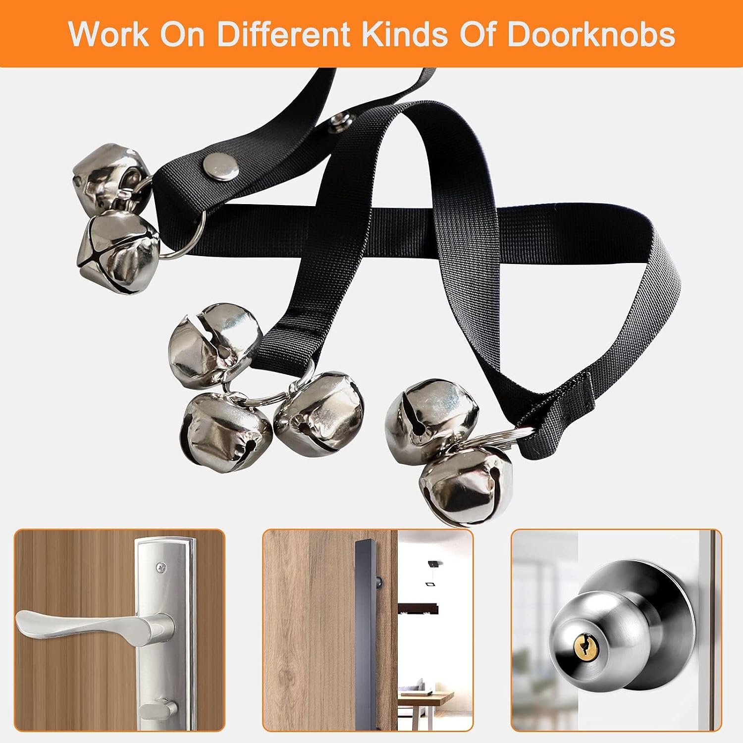 Detalle 2 de MEKEET Potty Bells for Dog Training