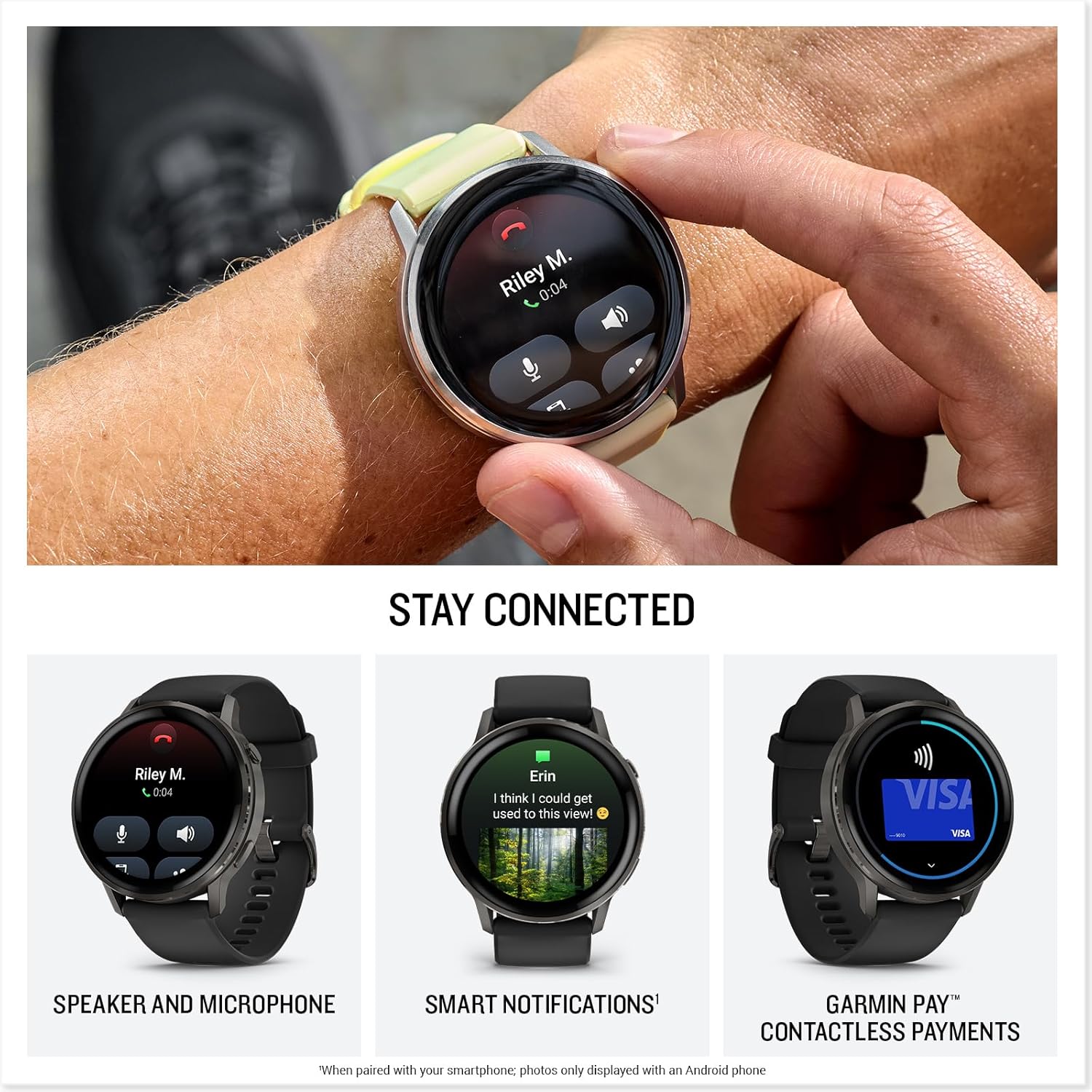 Thumbnail 3 de Garmin Venu 4 45mm – GPS Smartwatch with AMOLED Display and 80+ Sports Apps