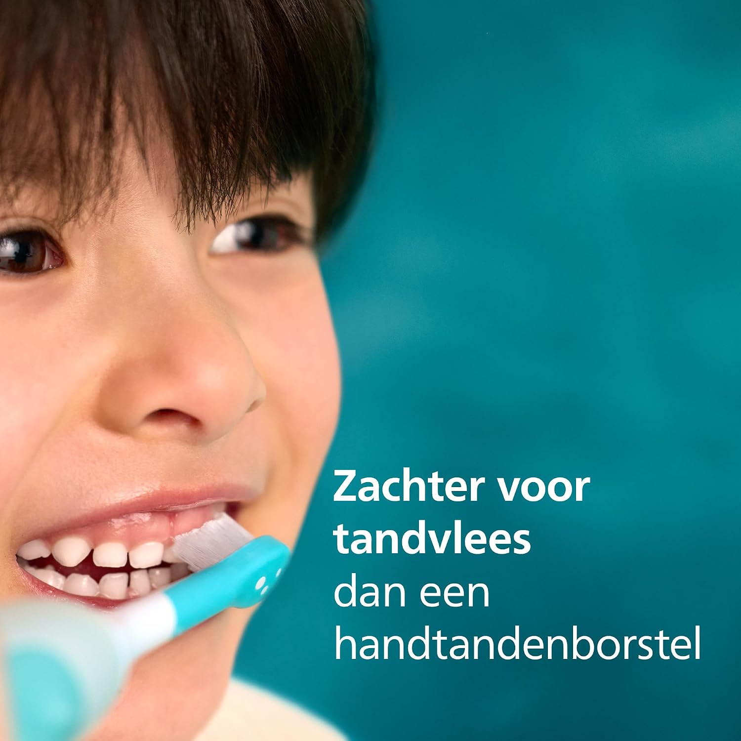 Detalle de Philips Sonicare for Kids HX6500/23 elektrische tandenborstel, aquagroen