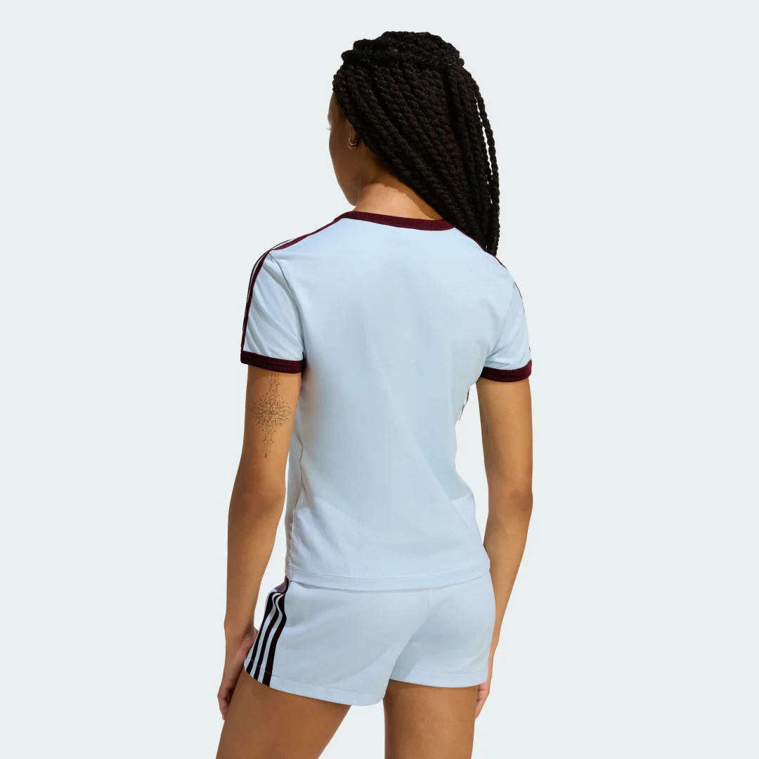 Thumbnail 1 de Camiseta 3 Stripes Slim de Adidas – color Azul