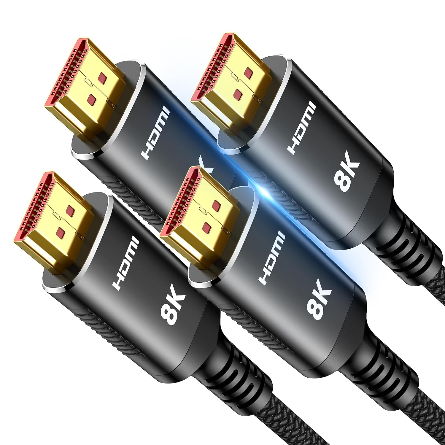 SNOWKIDS HDMI 2.1 Kabel 3m 2er Set