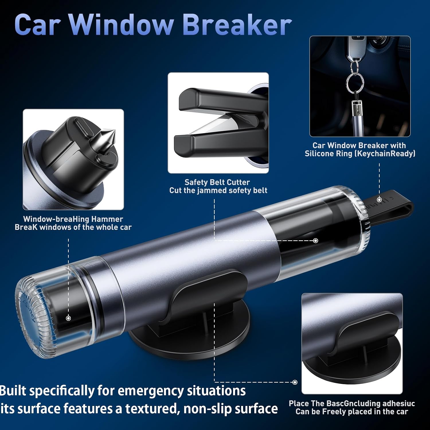 Thumbnail 5 de SKINNYON Car Safety Hammer 11 cm