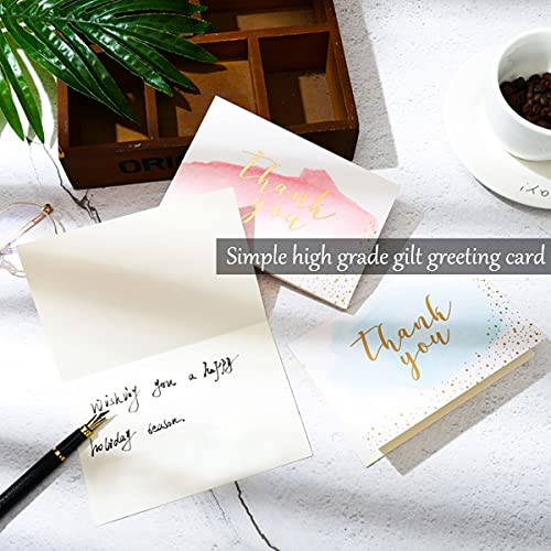 Thumbnail 4 de Thank You Greeting Cards Pack of 12, Blank Postcards ✉️