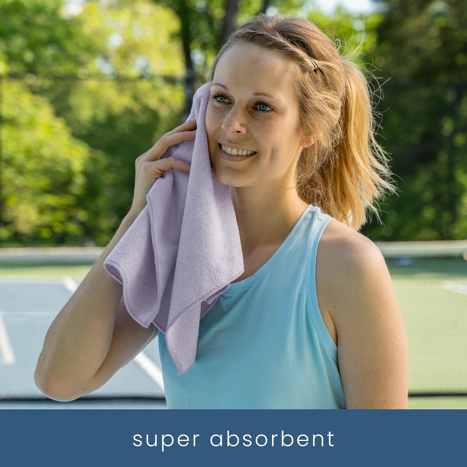 Detalle 2 de S&T INC. Microfiber Gym Towel 6-Pack