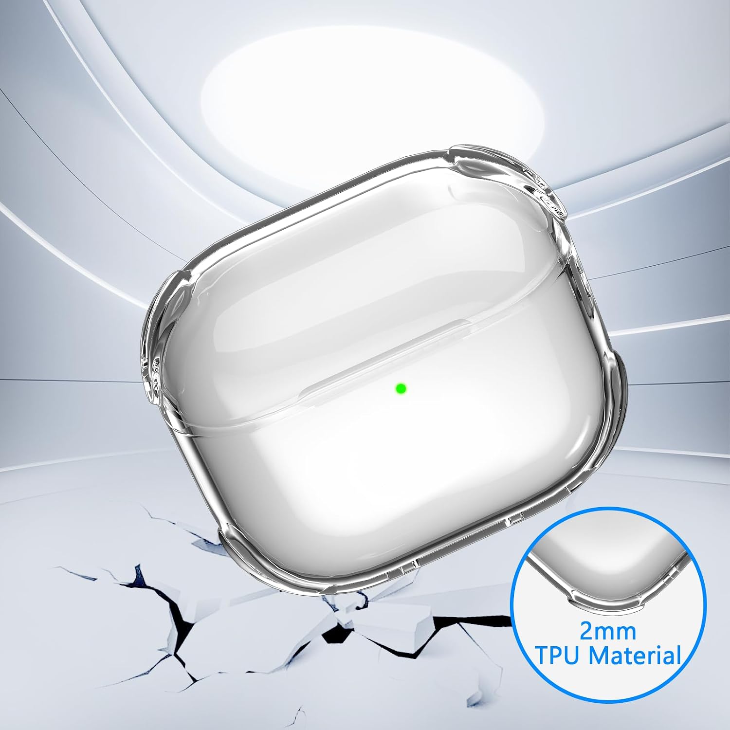 Thumbnail 3 de Teyomi Funda transparente para AirPods 4 2 mm