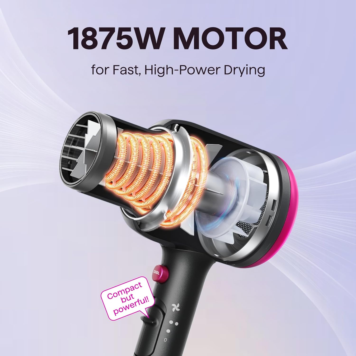 Detalle 1 de Wavytalk Blown Away 1875W Hair Dryer