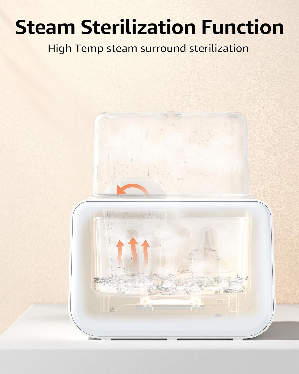 Thumbnail 5 de GROWNSY Fast Double Baby Bottle Warmer, 8-in-1 with Timer and Temperature Control