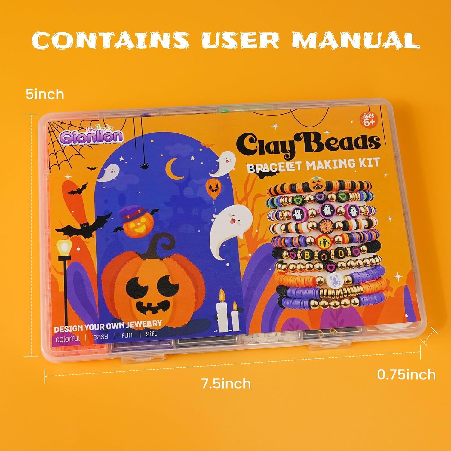 Thumbnail 4 de Gionlion Halloween Bead Kit, 3,500 Pieces
