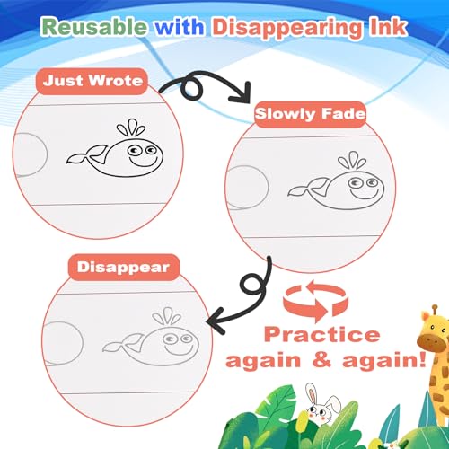 Thumbnail 3 de Magic Grooved Reusable Handwriting Books 26 x 18.5cm 📚