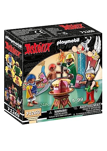 Detalle 2 de PLAYMOBIL Asterix 71269 Paletabis y la Tarta envenenada 🎲