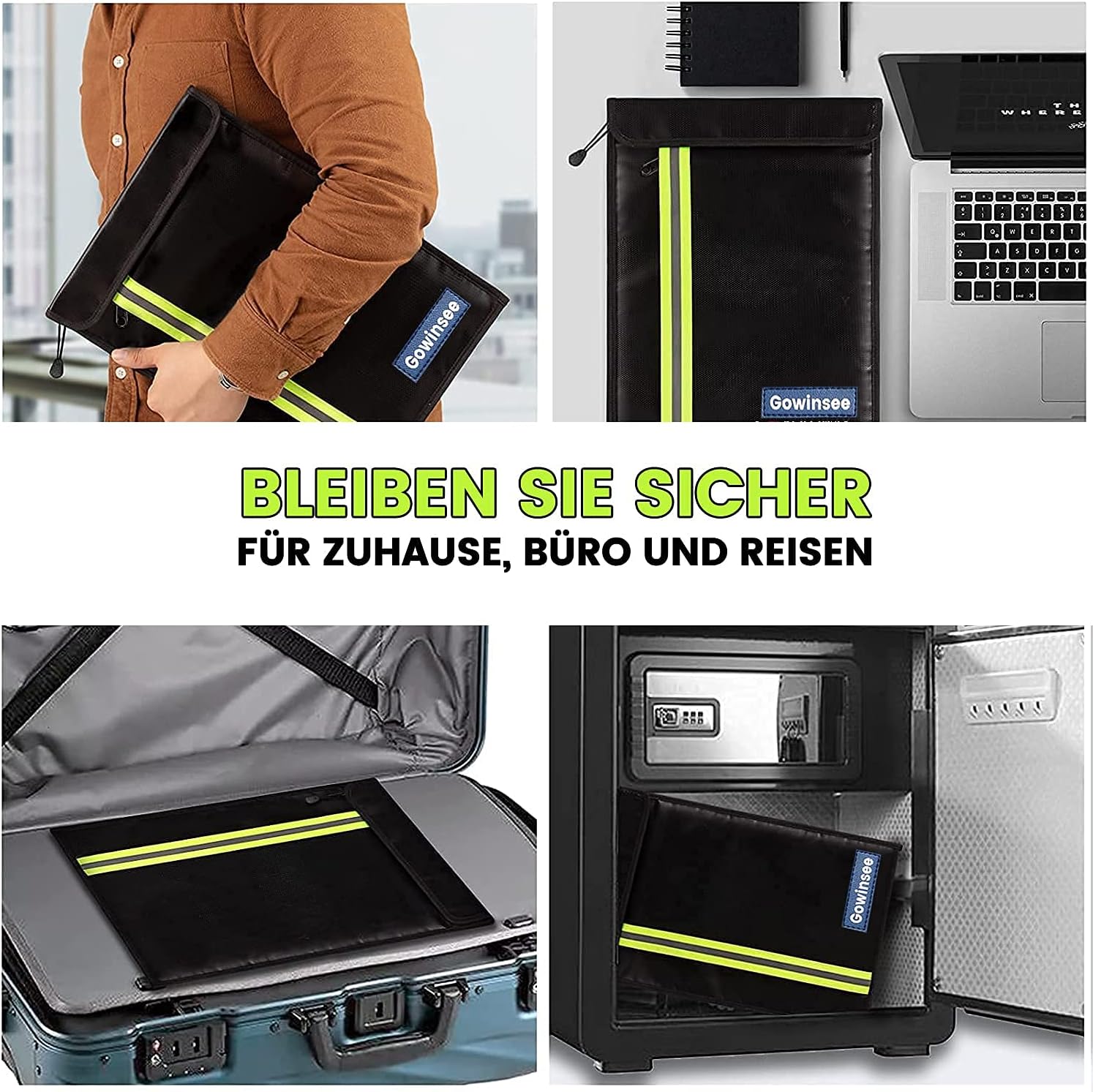 Thumbnail 5 de Feuerfeste Tasche 38×28,5 cm 👜