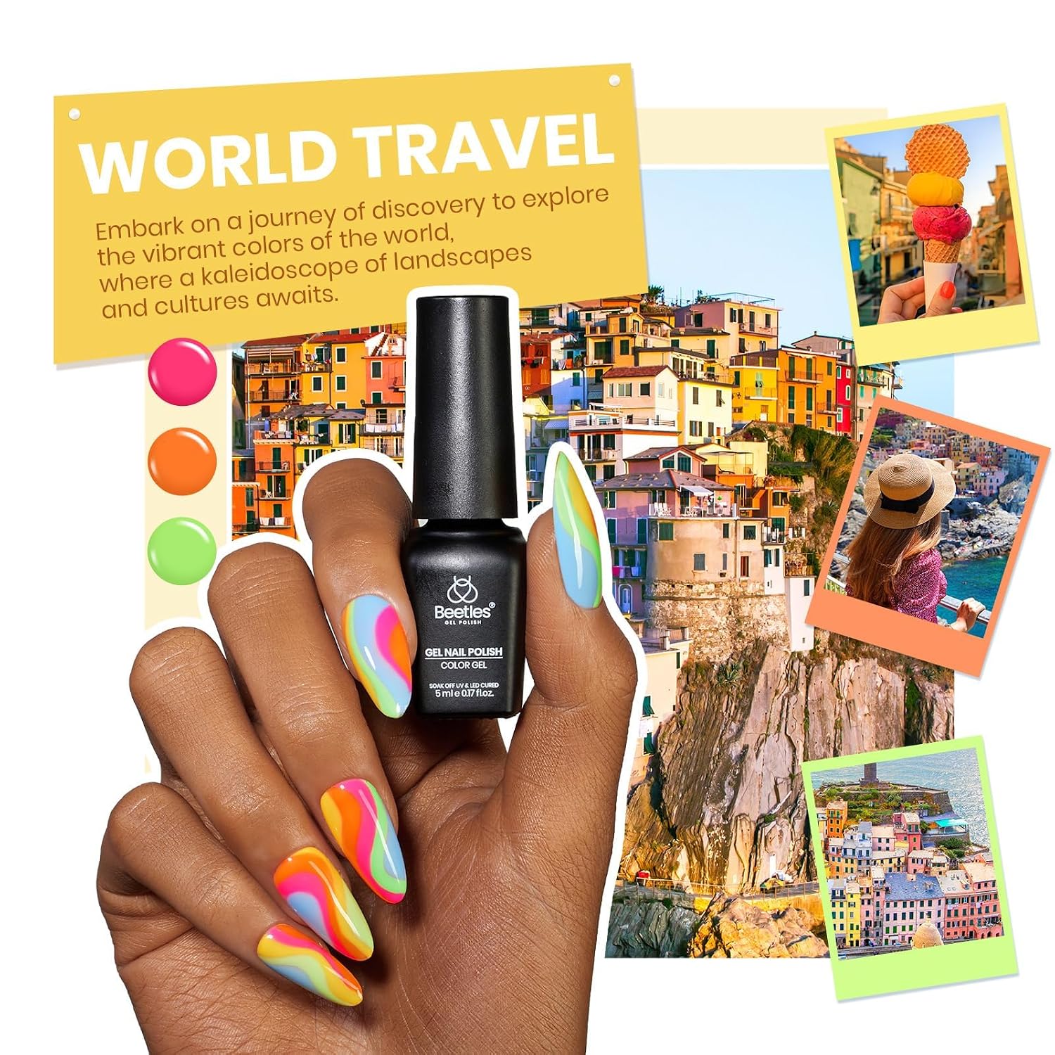 Detalle 2 de Beetles Gel Nail Set 60 Colors ๐