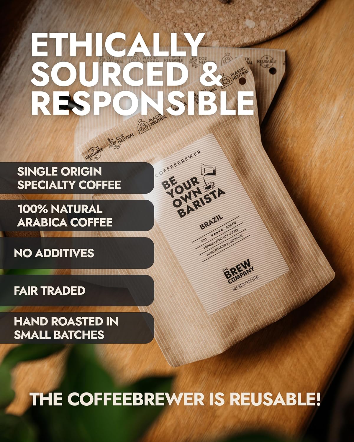 Thumbnail 6 de Kaffee Geschenk Set zum Außenbereich mit 14 Single-Estate Spezialitäten & Bio Kaffees – für Brauen & Genießen