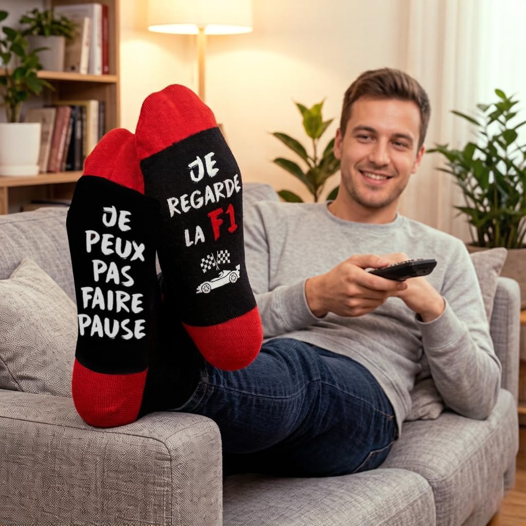Detalle 2 de Zemolo herensokken maat 43-46, grappige fantasiesokken als cadeau