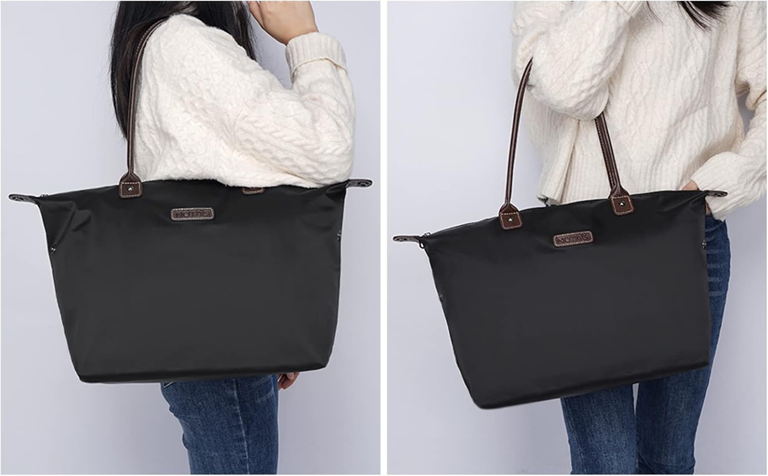 Thumbnail 6 de NOTAG Foldable Tote Bag for Women – Waterproof Nylon Travel & Everyday Handbag