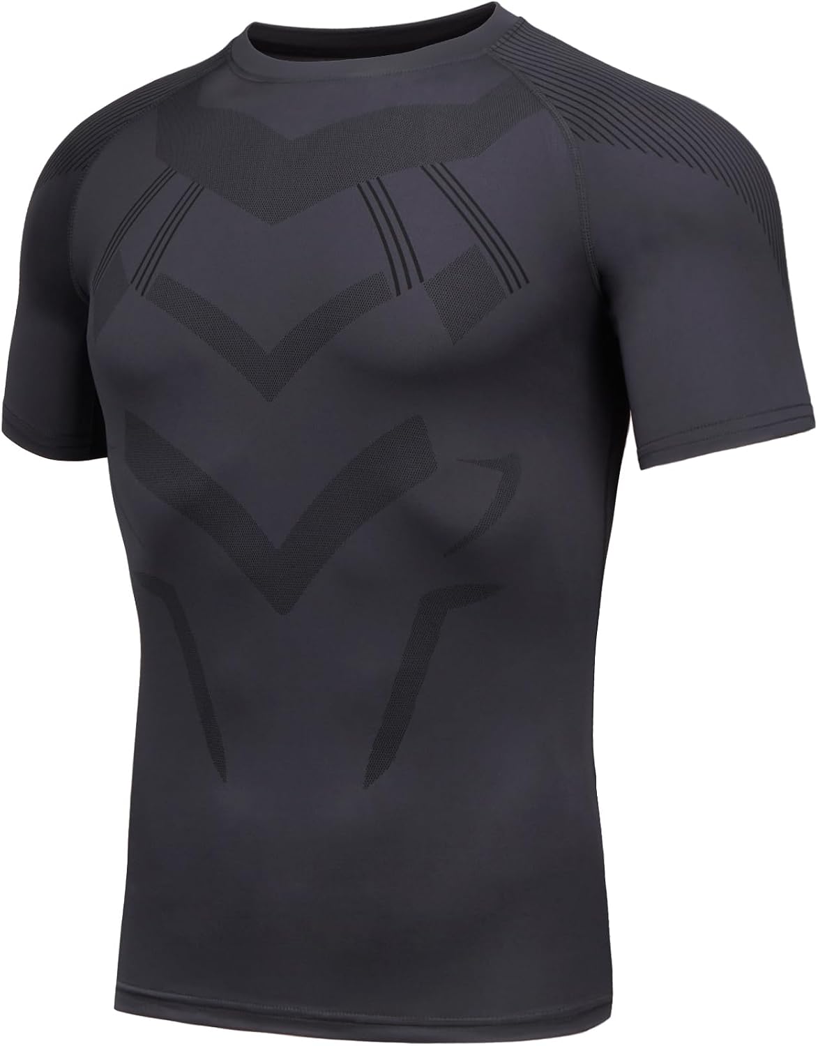 Detalle de AMZSPORT Maglia Compression manica corta