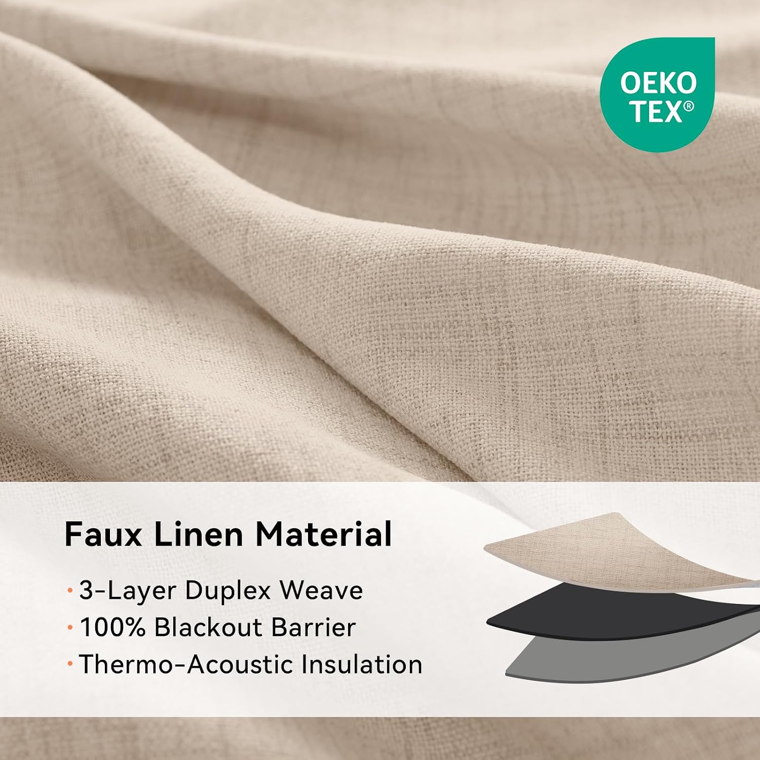 Detalle de Blackout Curtains, 80-Inch