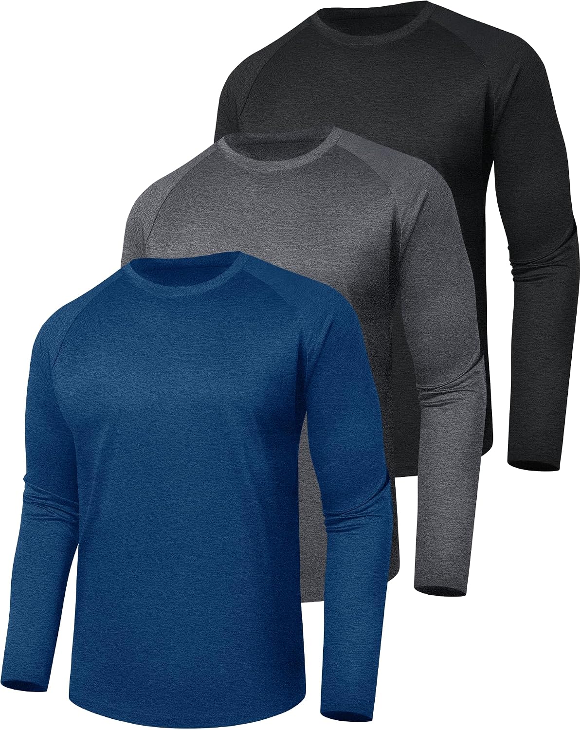 Thumbnail 4 de 3 Pack Quick Dry Long Sleeve Shirts for Men